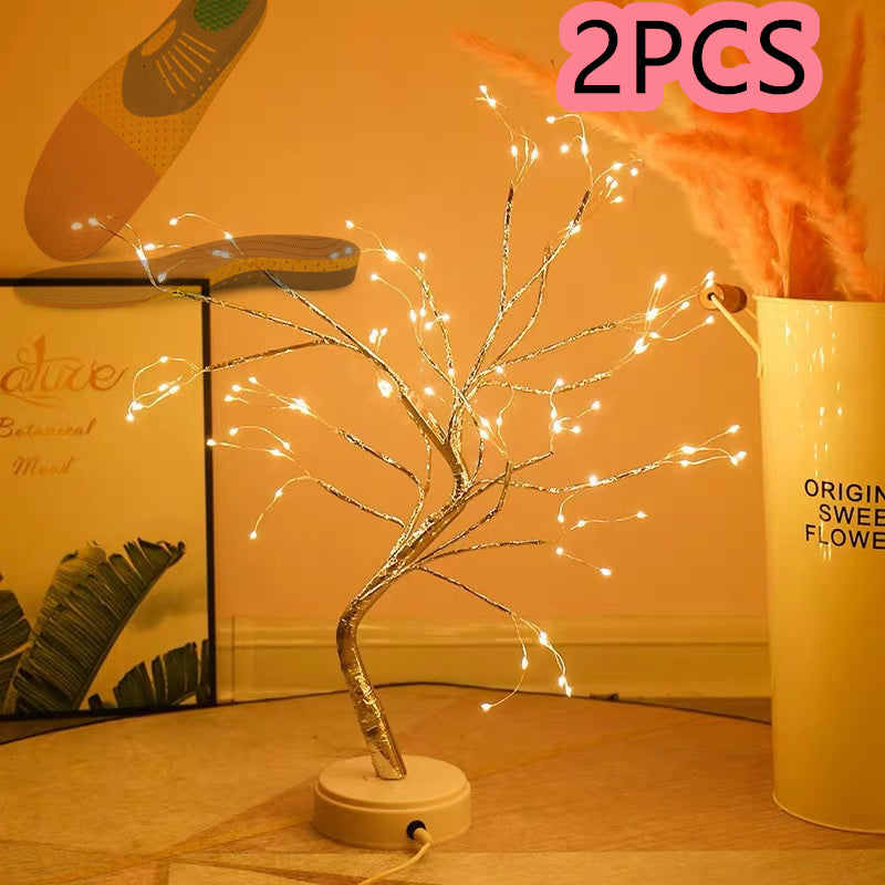 LED Copper Wire String Lights – Cozy Bedroom Decorative Lighting with Warm Glow