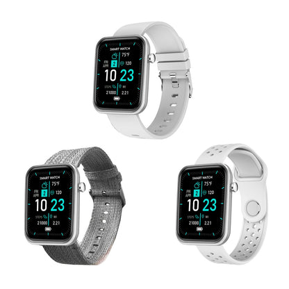 Smartwatch avanzado con tres bandas y monitor de actividad y bienestar 