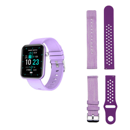 Smartwatch avanzado con tres bandas y monitor de actividad y bienestar 