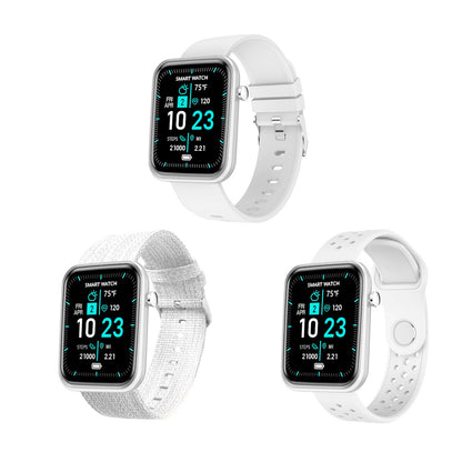 Smartwatch avanzado con tres bandas y monitor de actividad y bienestar 
