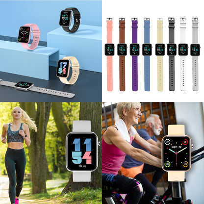 Smartwatch avanzado con tres bandas y monitor de actividad y bienestar 