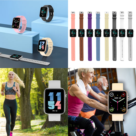 Advanced Smartwatch With Three Bands And Wellness + Activity Tracker 