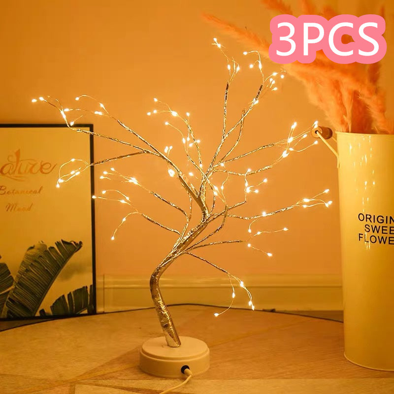 LED Copper Wire String Lights – Cozy Bedroom Decorative Lighting with Warm Glow
