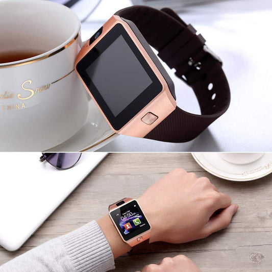 DZ09 Bluetooth Smartwatch with Camera and SIM/TF Slot – Multilanguage, Android & iOS Compatible